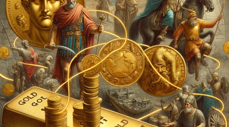 L’Or à Travers les Siècles: Pilier des Économies et Civilisations Mondiales
