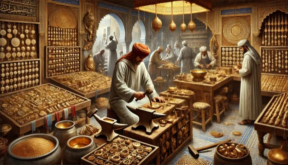 Les techniques anciennes de fabrication de bijoux en or au Maroc